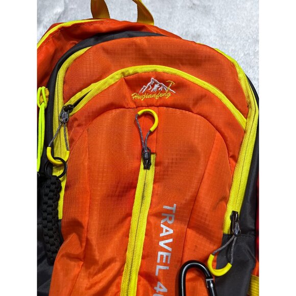 Senterlan Rucksack travel 40L yellow orange hiking backpack - Picture 5 of 8